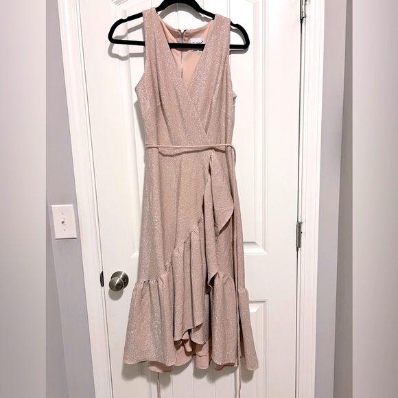 Taylor Dresses Nwot J Taylor Blush Pink Fit And Flare Dress Poshmark